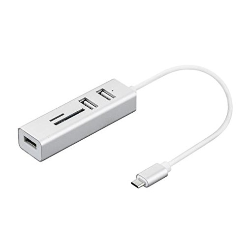 Nilox NX090301141 dockningsstationer för bärbara datorer USB 3.2 Gen 1 (3.1 Gen 1) Type-C Silver