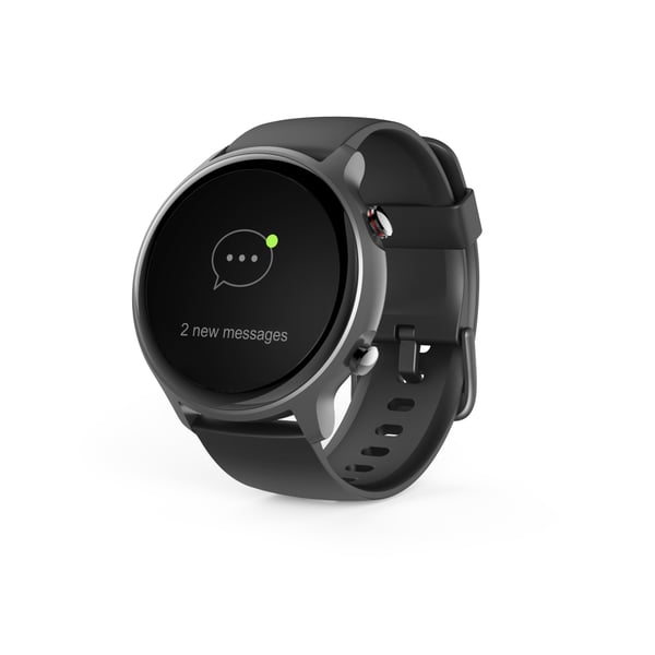 Hama Fit Watch 6910 3,25 cm (1.28") LCD 46 mm Digital Pekskärm Grå GPS
