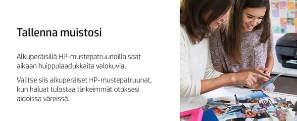 HP 300, alkuperäinen musta mustekasetti