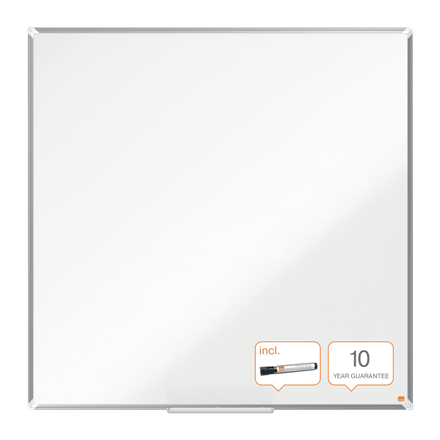 Nobo Premium Plus whiteboardtavla 1200 x 1200 mm Melamin Magnetisk