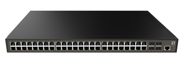 LevelOne GEL-5271 netværksswitch Administreret L2+ Gigabit Ethernet (10/100/1000) 1U Sort