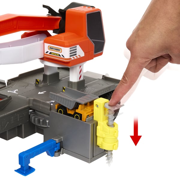 Matchbox Action Drivers Transforming Excavator