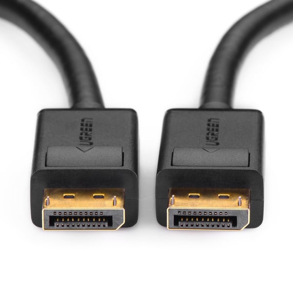 Ugreen 10212 DisplayPort kabel 3 m Sort
