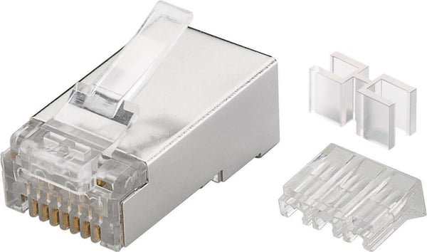 Microconnect KON506-10 kabelsamler RJ45 Gennemsigtig