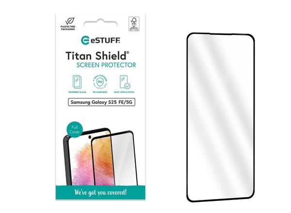 eSTUFF ES504124 Skærm og -bagsidebeskytter til mobiltelefon Samsung 1 stk
