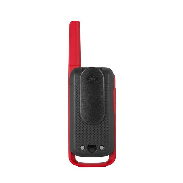 Motorola TALKABOUT T62 tvåvägsradio 16 kanaler 12500 MHz Svart, Röd