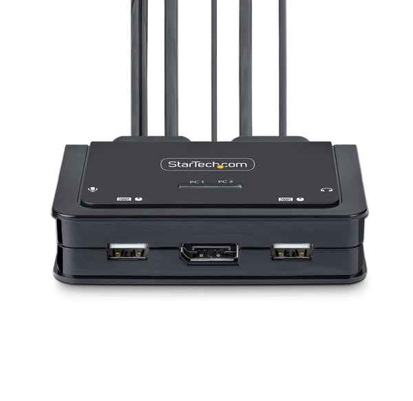 StarTech.com C2-D46-UAC-CBL-KVM KVM-switchar Svart