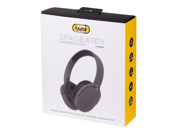 Trevi DJ 12E45 BT Headset Kabel & trådløs Opkald/musik Sort