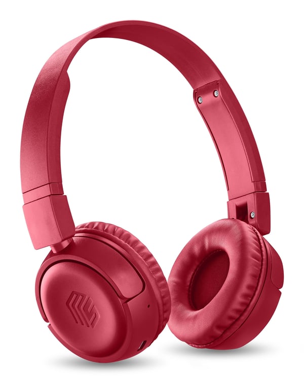Music Sound 8018080468261 Headset Trådlös Huvudband Samtal/musik Bluetooth Röd