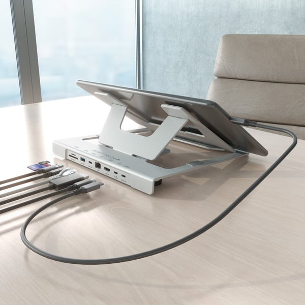AISENS ASUC-7P045-GR laptop stativ Stander til laptop og tablet Grå 40,6 cm (16")