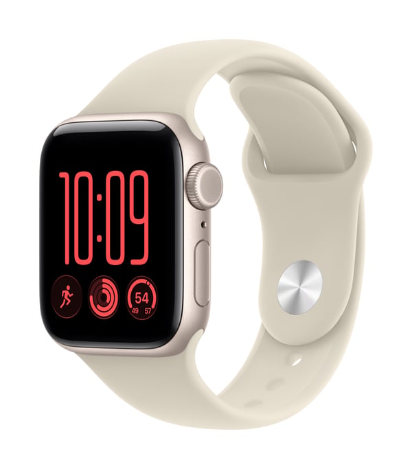 Apple Watch SE (3nd generation) OLED 40 mm Digital 324 x 394 pixel Berøringsskærm 5G Beige Wi-Fi GPS (satellit)