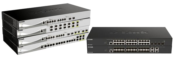D-Link DXS-1210-16TC/E verkkokytkin Hallittu L2 10G Ethernet (100/1000/10000) Harmaa