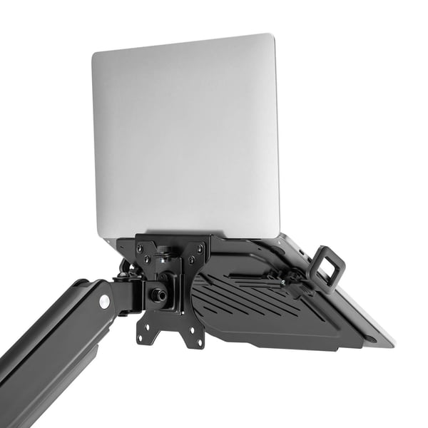 AISENS DTLTA01-215 Ställ för bärbara datorer Ställ till bärbara datorer Svart 43,2 cm (17")