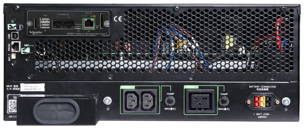 APC SRTG5KXLI UPS-enhed Dobbeltkonvertering (online) 5 kVA 5000 W 3 AC stikkontakt(er)