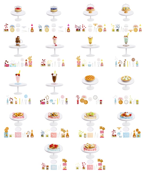 Miniverse MGA's - Serie gerechten – Diner