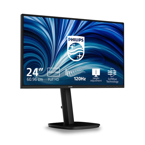 Philips 3000 series 24B2N3200A/00 computerskærm 60,5 cm (23.8") 1920 x 1080 pixel Fuld HD LED Sort