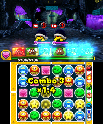 Nintendo Puzzle & Dragons Z + Puzzle & Dragons : Super Mario Bros. Edition Standard Tyska, Engelska, Spanska, Franska, Italienska Nintendo 3DS