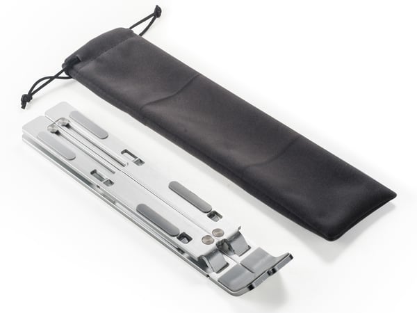 Conceptronic ERGO Foldable Aluminum Laptop Ställ till bärbara datorer Aluminium 39,6 cm (15.6")