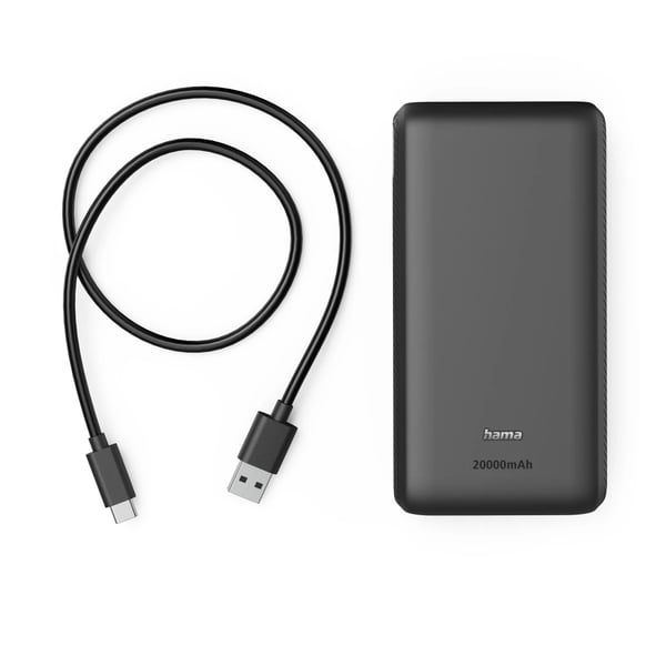 Hama 00201777 powerbank Lithium polymer (LiPo) 20000 mAh Anthracit