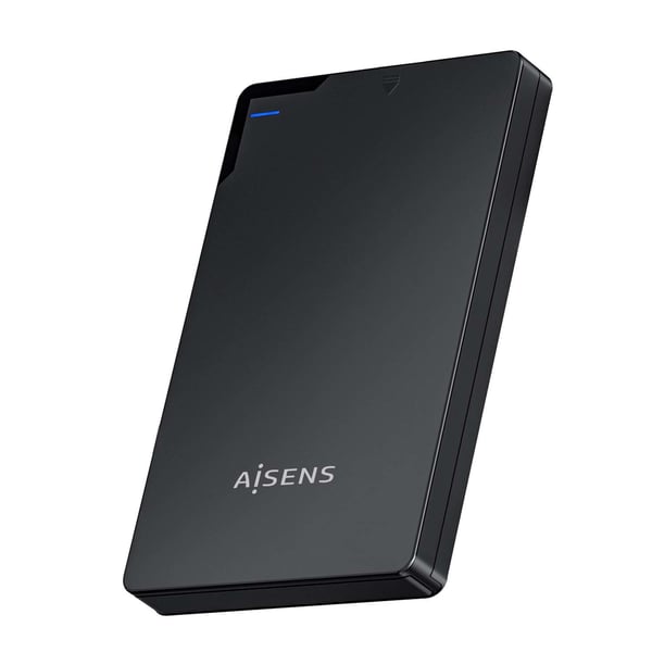 AISENS ASE-2520B Hölje för lagringsenheter HDD-hölje Svart 2.5" USB-ström