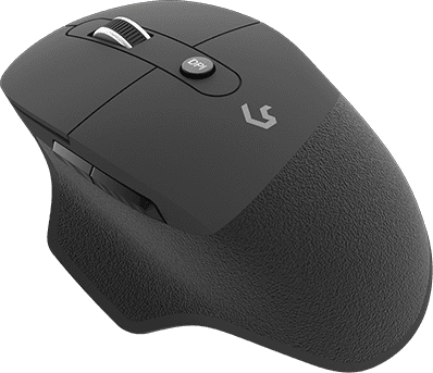 KeySonic KSM-6140BTRF-EG hiiri Office Oikeakätinen RF Wireless + Bluetooth 1600 DPI