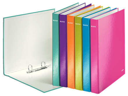 Esselte Leitz WOW Ring Binder Laminated ringpärmar Multifärg