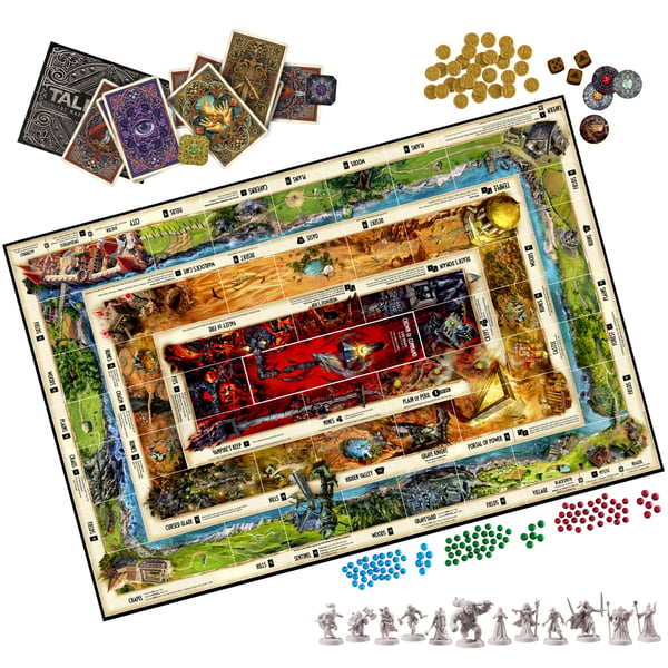 Hasbro Gaming Talisman: The Magical Quest Game Brætspil Strategi