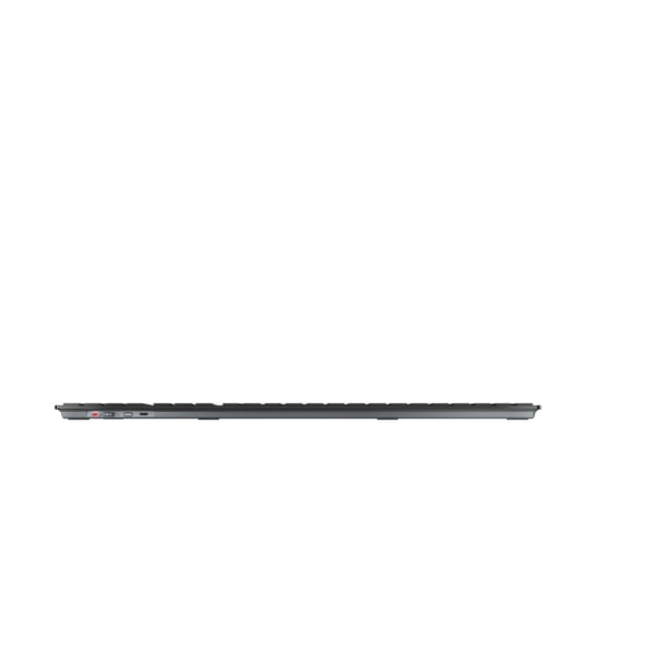 CHERRY DW 9500 SLIM tangentbord Mus inkluderad Universal Trådlös RF + Bluetooth AZERTY Fransk Svart, Grå