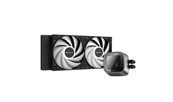 DeepCool LS520 Processor Allt-i-ett vätskekylare 12 cm Svart 1 styck