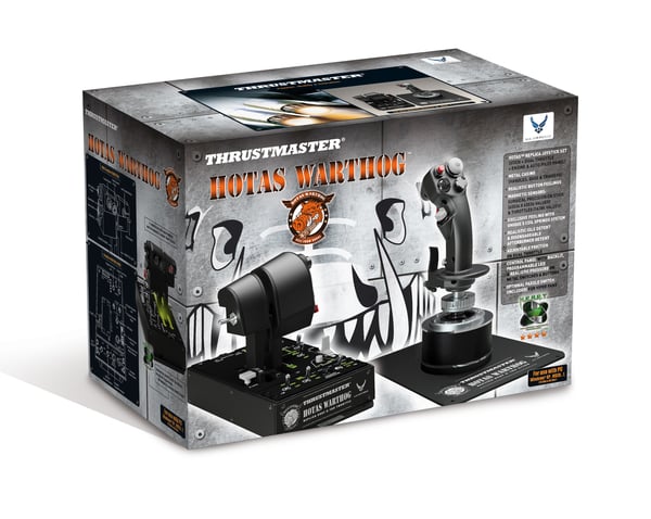 Thrustmaster Hotas Warthog Svart USB Joystick PC