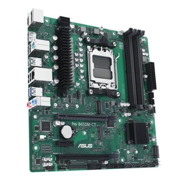 ASUS PRO B650M-CT-CSM AMD B650 AM5-sockel micro ATX