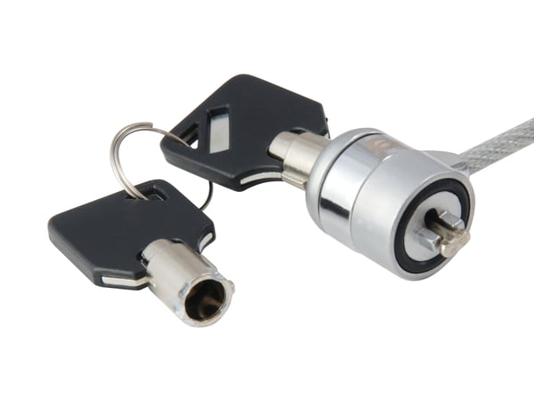 Conceptronic CNBSLOCK15 kabellås Silver 1,5 m