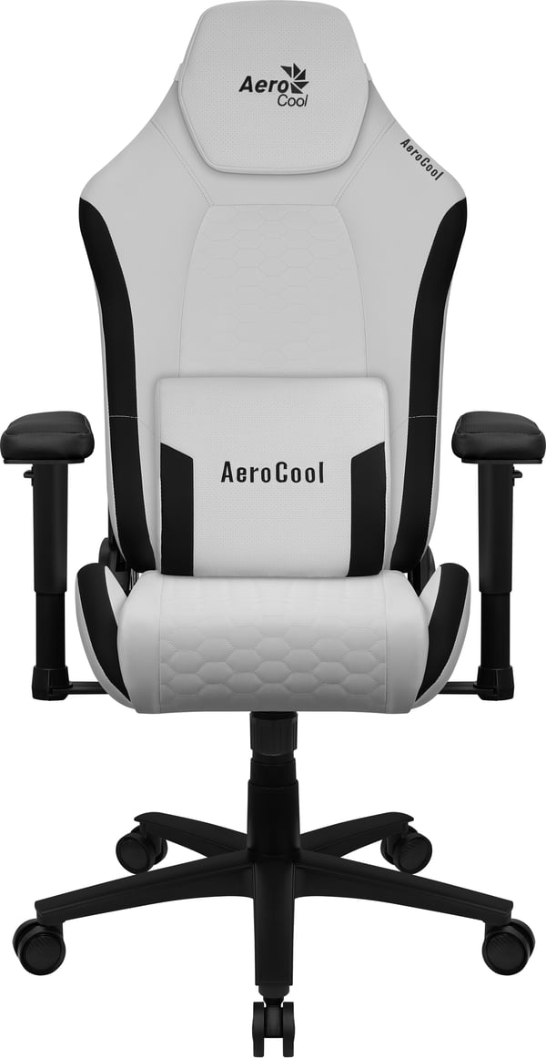 Aerocool CROWNMOONSW video spillestol Universal gamingstol Polstret sæde Hvid
