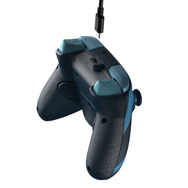 PDP REMATCH GLOW Advanced Blå USB Spelplatta Analog / Digital PC, Xbox One, Xbox Series S, Xbox Series X