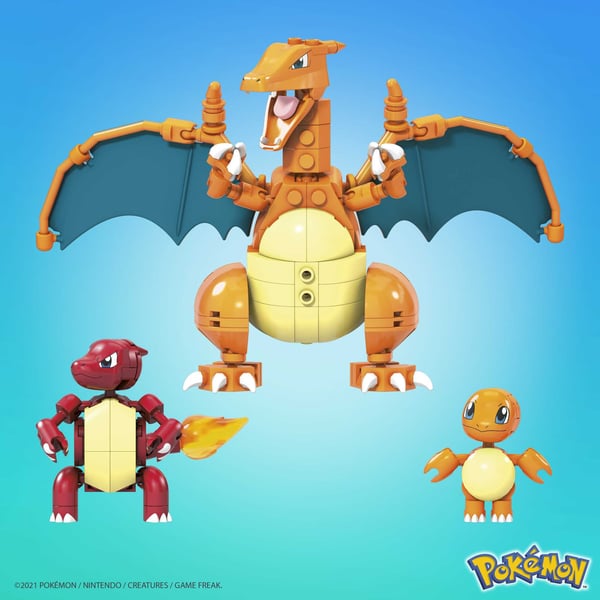 MEGA Pokémon Construx Charmander-udvikling