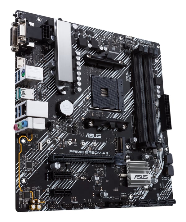 ASUS PRIME B450M-A II AMD B450 Stik AM4 micro ATX