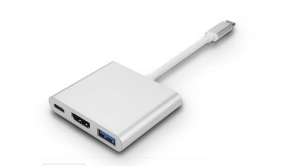 Nilox NLX-TC-HDMIUSBT USB grafisk adapter Sølv
