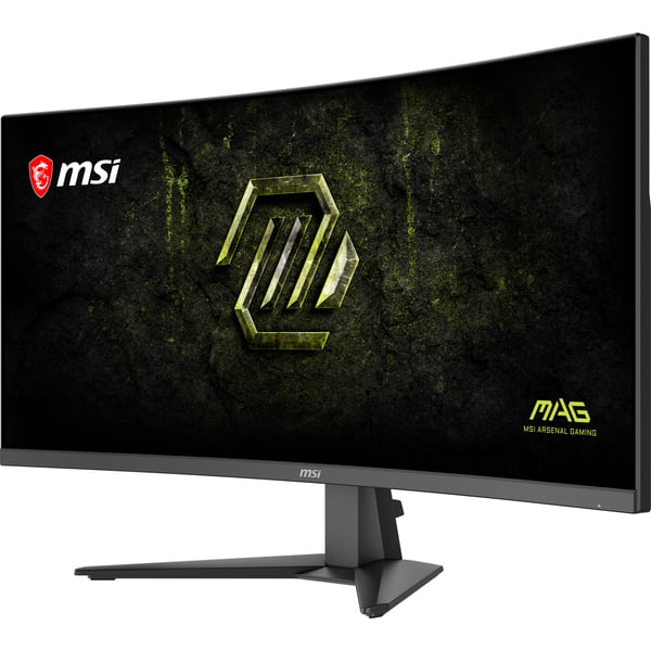 MSI MAG 346CQDF E20 tietokoneen litteä näyttö 86,4 cm (34") 3440 x 1440 pikseliä UltraWide Quad HD LCD Musta