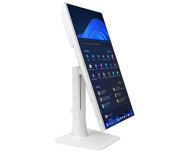 bluechip BUSINESSline AIO23500 *white* Intel® Core™ i5 i5-14400 60,5 cm (23.8") 1920 x 1080 pixel All-in-One PC 16 GB DDR5-SDRAM 500 GB SSD Windows 11 Pro Wi-Fi 6 (802.11ax) Hvid