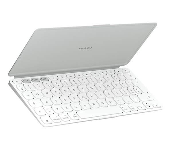 Logitech Keys-To-Go 2 - Näppäimistö - sisäänrakennettu suojus