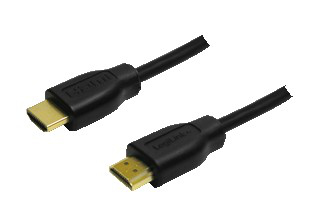 LogiLink 1m HDMI to HDMI - M/M HDMI-kabel HDMI Type A (Standard) Sort