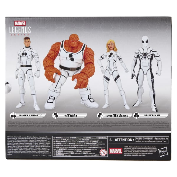 Marvel Legends Series Future Foundation Mister Fantastic och Spider-Man
