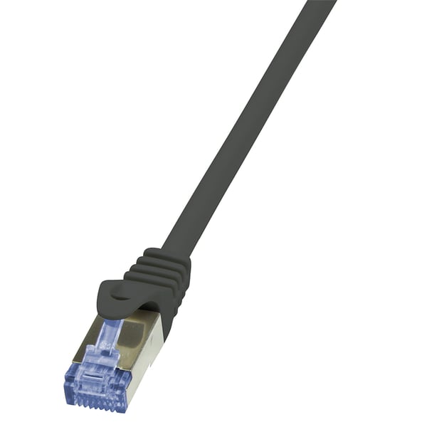 LogiLink CQ3123S netværkskabel Sort 30 m Cat6a S/FTP (S-STP)