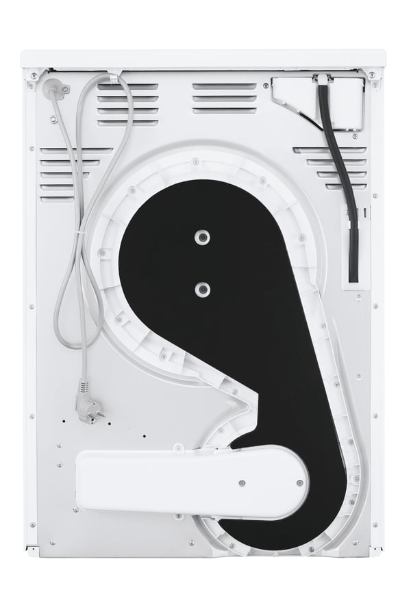 Haier HD90-A3939E tumlare Fristående Frontmatad 9 kg Vit