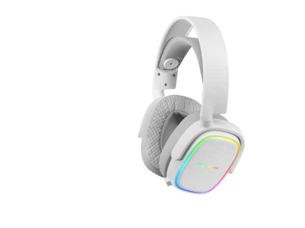 Mars Gaming MHAXW hörlur och headset Kabel Huvudband Samtal/musik Vit