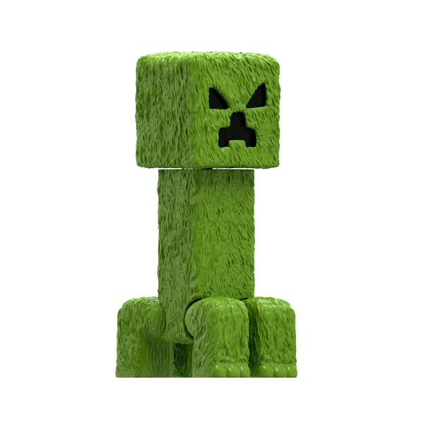 Minecraft Creeper-actionfigur i stor skala, samlarobjekt på 30,5cm, inspirerad av filmen
