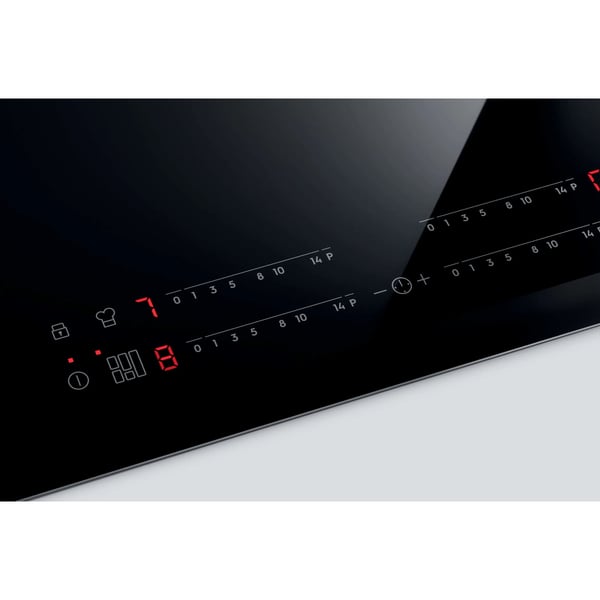 Electrolux EIT81443 Sort Indbygget 80 cm Zone induktionskogeplade 4 zone(s)