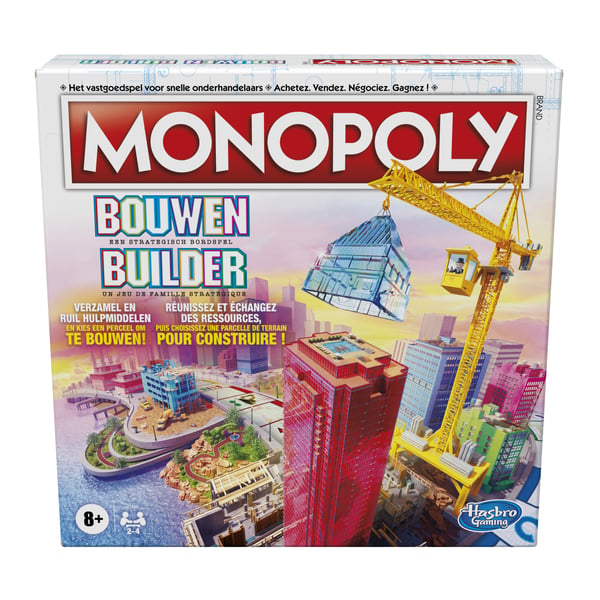 Monopoly F1696101 brætspil Monopoly Builder Familie