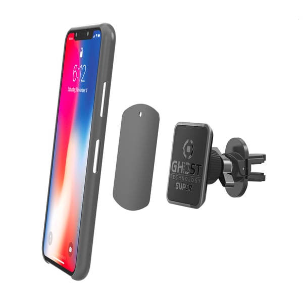 Celly Ghost Super Plus Passiv hållare Mobiltelefon / smartphone Svart