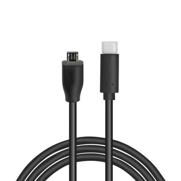 LogiLink CU0196 USB-kablar USB 2.0 0,5 m USB C Micro-USB B 0,48 Gbit/s Svart